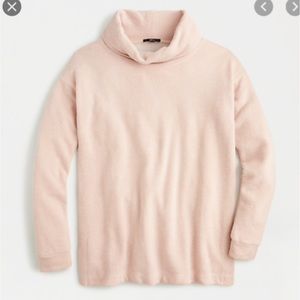 J Crew Funnel neck Fleec Sweatshirt - XS